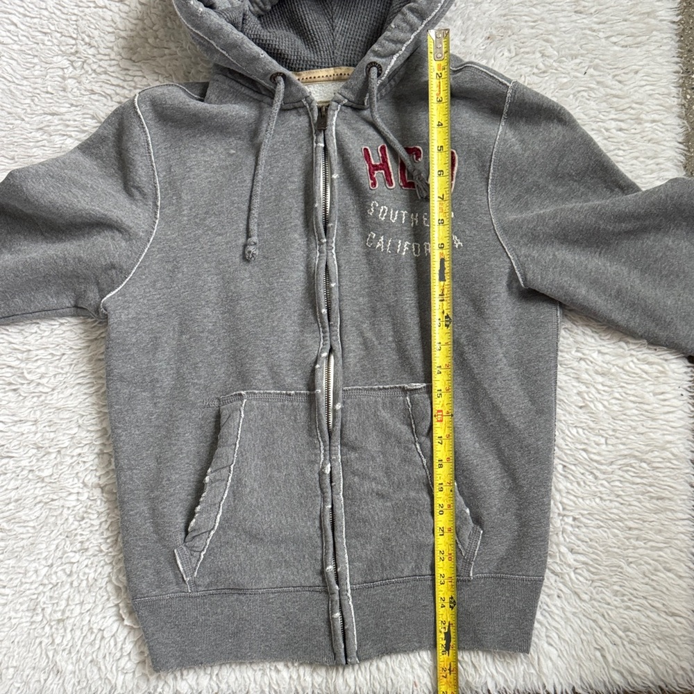Y2K Hollister Zip Up Hoodie - Picture 3 of 7